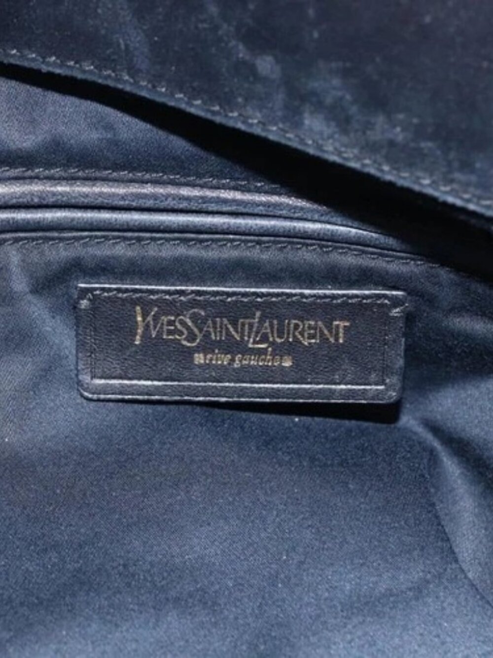SAINT LAURENT Tote Bag Patent leather Black Gold - Picture 11 of 16